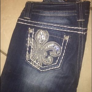 Miss Me bootcut size 25 jeans great condition
